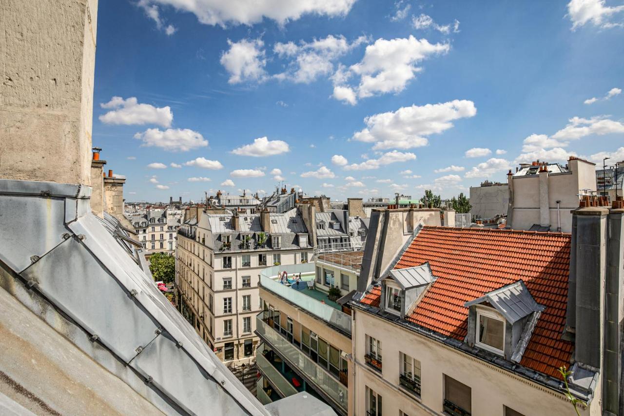 דירות Paris Centre Dernier Etage Vue Ascenseur מראה חיצוני תמונה