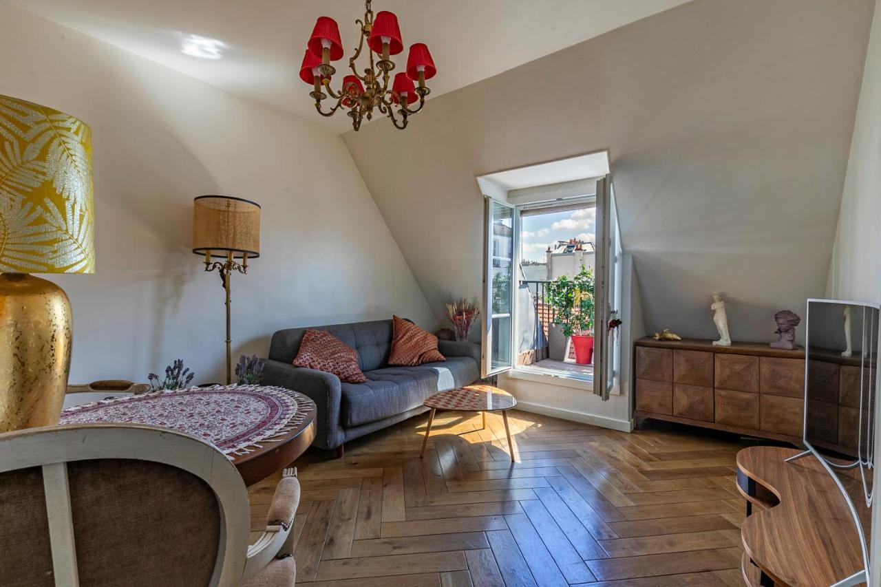 דירות Paris Centre Dernier Etage Vue Ascenseur מראה חיצוני תמונה