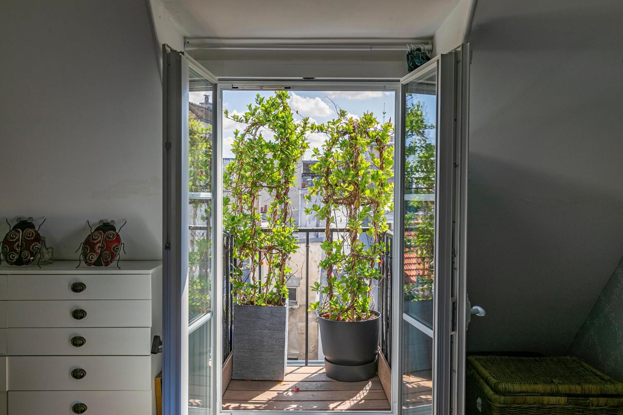דירות Paris Centre Dernier Etage Vue Ascenseur מראה חיצוני תמונה
