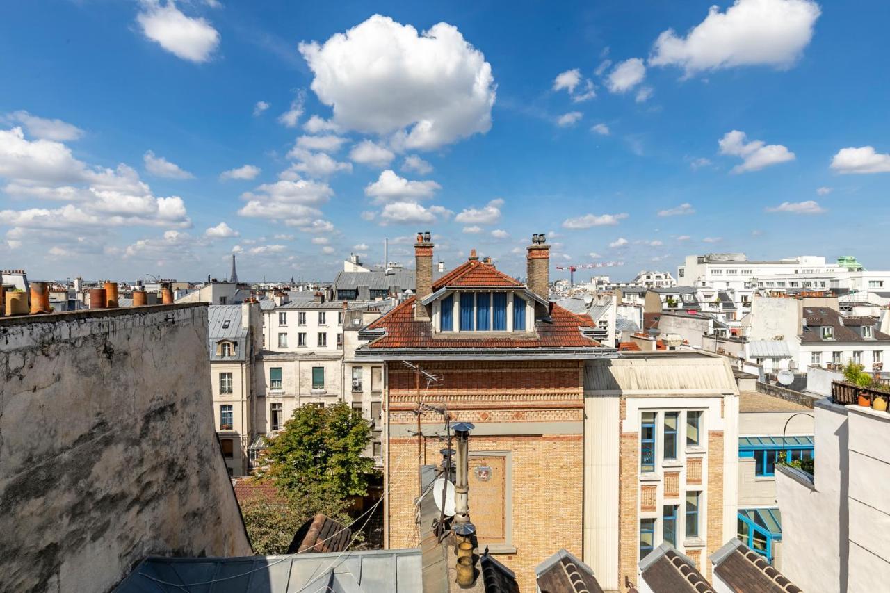דירות Paris Centre Dernier Etage Vue Ascenseur מראה חיצוני תמונה